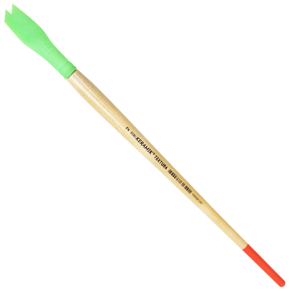 Pincel Modelador de Silicone Para Textura Keramik 2